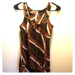 Womens heart soul decorative tank top